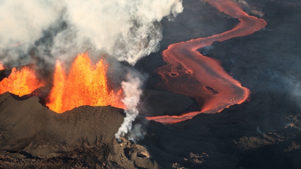 W weekend na półwyspie Reykjanes w południowozachodniej Islandii doszło do erupcji wulkanu. Zdjęcie ilustracyjne/fot. Pixabay