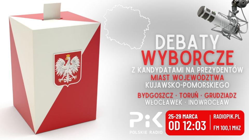 Polskie Radio PiK zaprasza na debaty z kandydatami na prezydentów największych miast w regionie