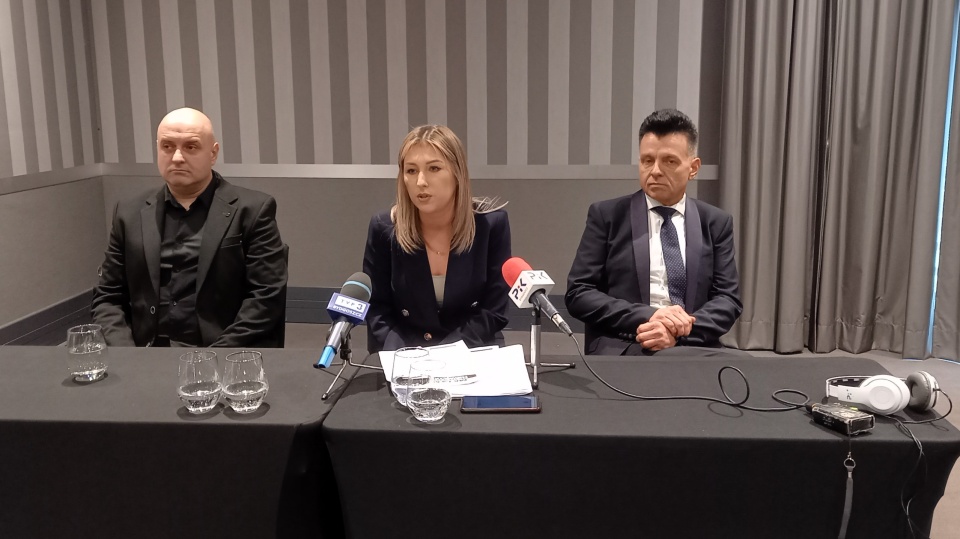 Konferencja kandydatki na prezydenta Bydgoszczy Mai Adamczyk/fot. Tatiana Adonis