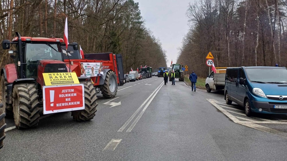 Rolnicy z regionu rozmawiali z wicewojewodą Piotrem Hemmerlingiem w Osówcu. Zapowiadają, że skończyła im się cierpliwość/fot: Katarzyna Bogucka