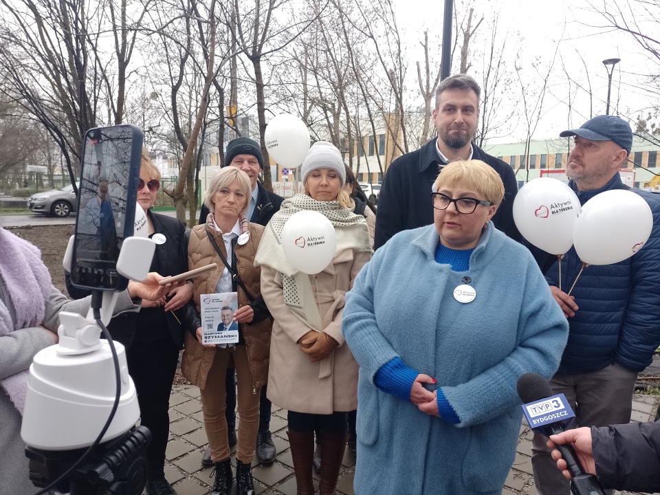 Aktywni dla Torunia zaprezentowali swoje propozycje na zmiany w edukacji/fot: nadesłane