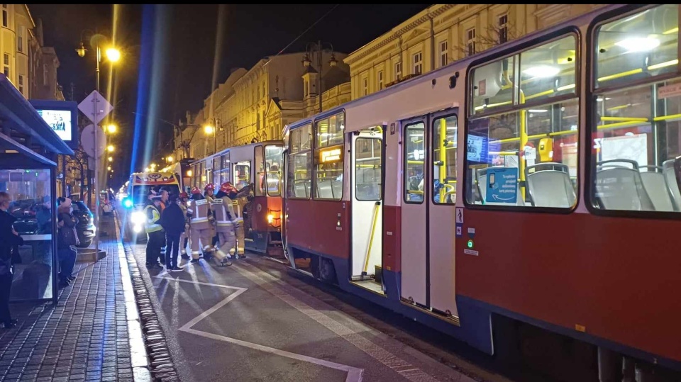 Akcja ratunkowa w tramwaju/fot. Redakcja, archiwum