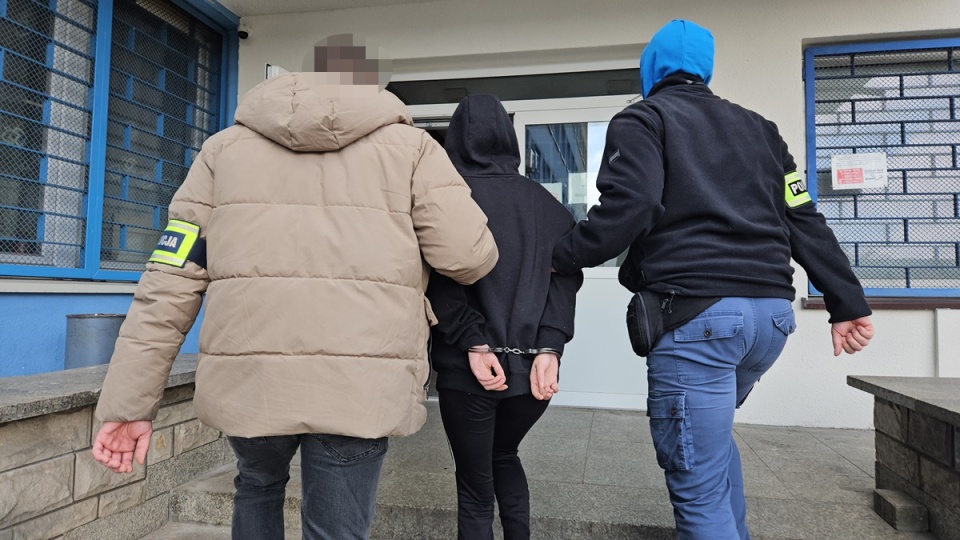 Na wniosek śledczych sąd zastosował wobec 19-latki tymczasowe aresztowanie na trzy miesiące/fot. KMP we Włocławku