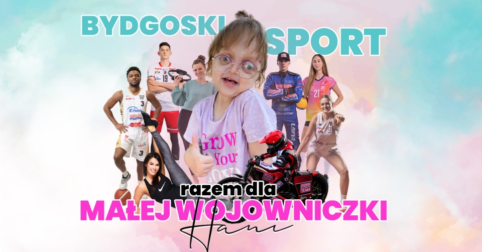 W niedzielę w SISU Arenie sportowcy będą zbierać pieniądze dla małej Hani/fot.: inf. prasowa