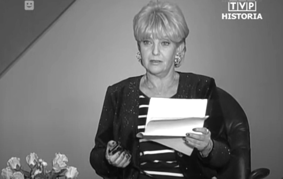 W wieku 81 lat zmarła Stanisława Ryster, prezenterka Telewizji Polskiej, która przez ponad 30 lat prowadziła teleturniej „Wielka Gra"/fot. zrzut ekranu/You Tube
