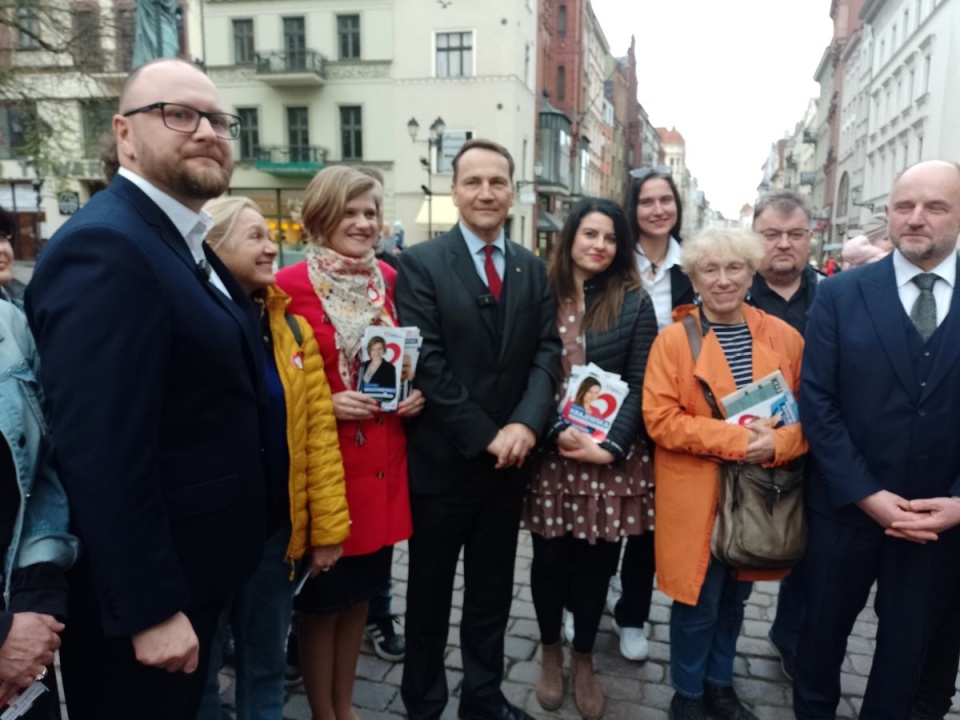 Konferencja Radosława Sikorskiego i Pawła Gulewskiego/fot. Michał Zaręba