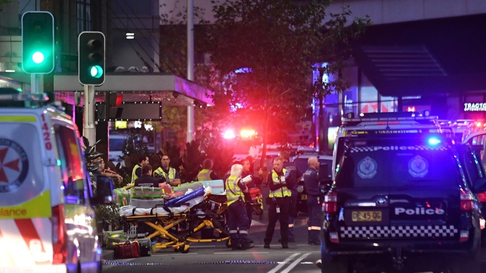 Do ataku nożownika doszło w dużym centrum handlowym Westfield Bondi Junction w Sydney/fot: PAP, Steven Saphore