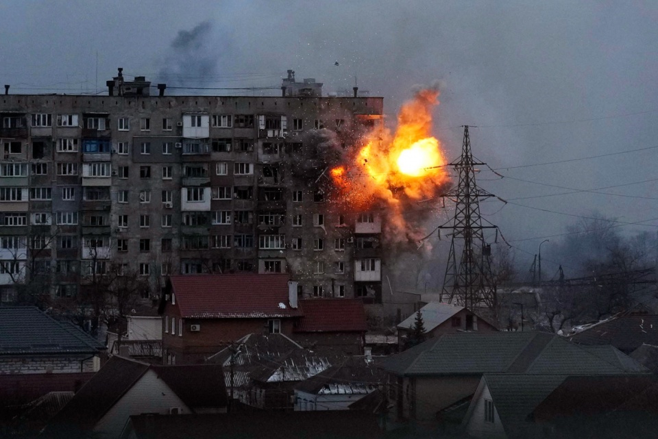 Kadr z filmu „20 dni w Mariupolu"/fot. watchdocs.pl