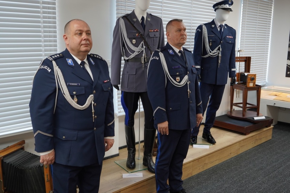 Pełniącym obowiązki komendanta miejskiego policji w Toruniu będzie inspektor Witold Markiewicz (z lewej)/fot. materiały policji