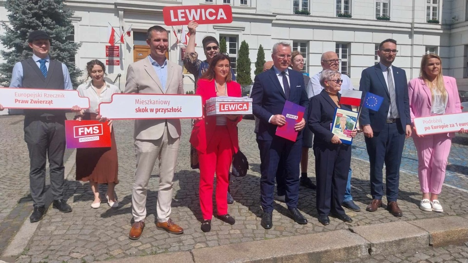 Lewica zarejestrowała listy kandydatów z naszego regionu do wyborów do Europarlamentu/fot: Jolanta Fischer