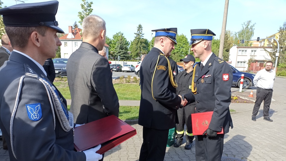 Nowy Komendant Miejski PSP w Toruniu jest w służbie od 25 lat. Brygadier Sławomir Grudziński obrał już cele, które będzie chciał spełnić/fot: Monika Kaczyńska