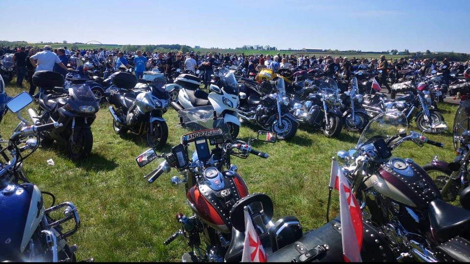 Otwarcie sezonu motocyklowego i lotniczego na lotnisku Włocławek-Kruszyn/fot. Agnieszka Marszał