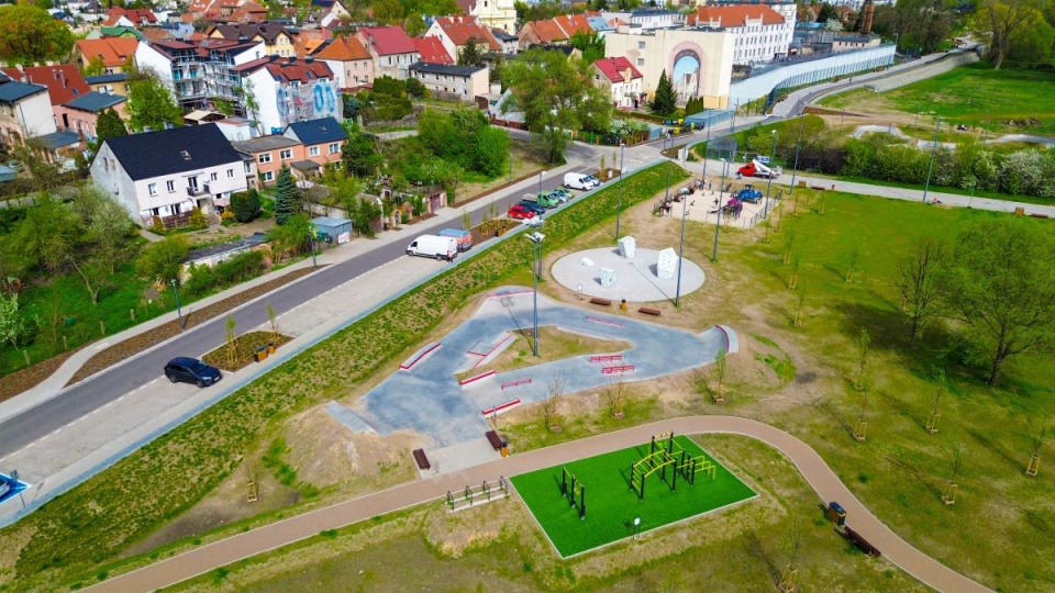 Nabrzeże Wisły w Starym Fordonie ma szanse na zwycięstwo w konkursie „Modernizacja Roku/Budowa XXI wieku"/fot. ZDMiKP Bydgoszcz