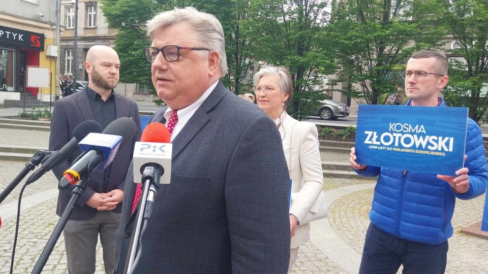 Kosma Złotowski wymieniał działania poprzedniego rządu w sprawie obronności kraju/fot. Jolanta Fischer