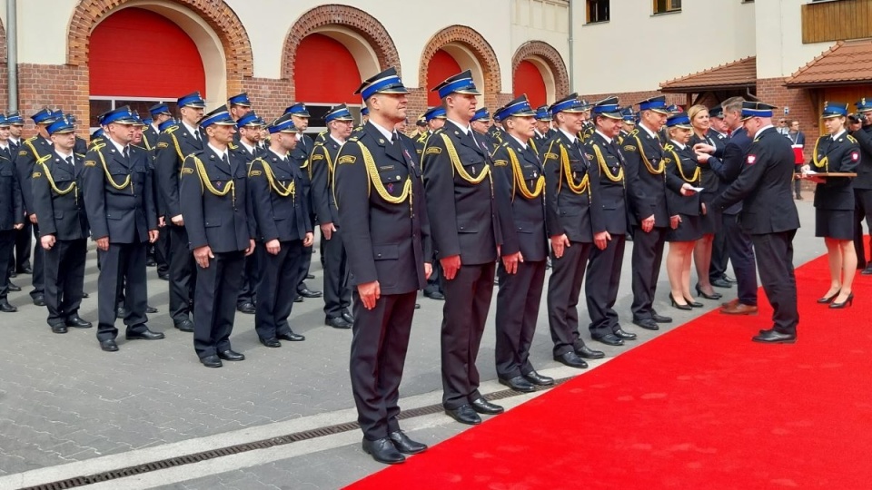 Uroczysty apel z okazji Dnia Strażaka w Bydgoszczy/fot. Elżbieta Rupniewska