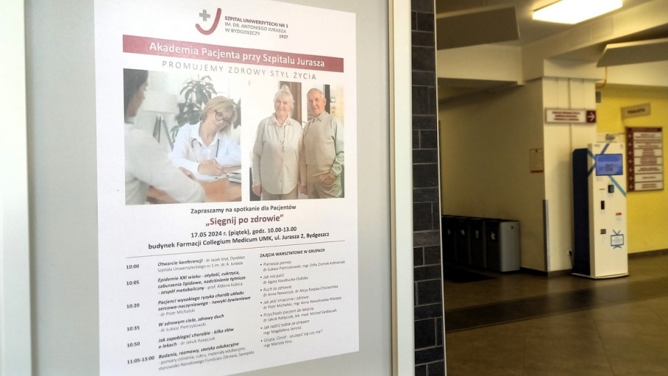 Akcja „Sięgnij po zdrowie" w Szpitalu Jurasza odbędzie się w piątek (17 maja)/fot. Tatiana Adonis