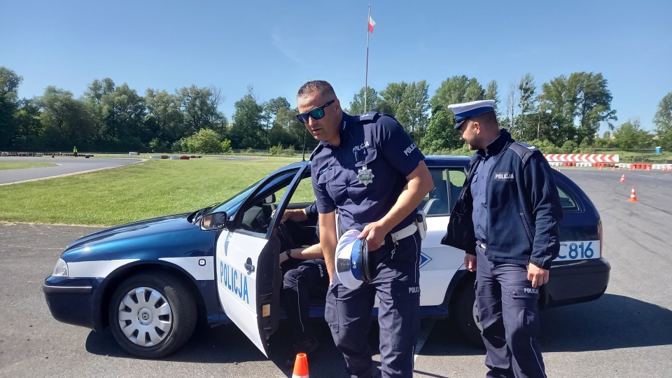 Policjanci z całego regionu rywalizowali o tytuł najlepszego funkcjonariusza. Oceniano m.in. umiejętności prowadzenia pojazdów i celność na strzelnicy/fot: Tatiana Adonis