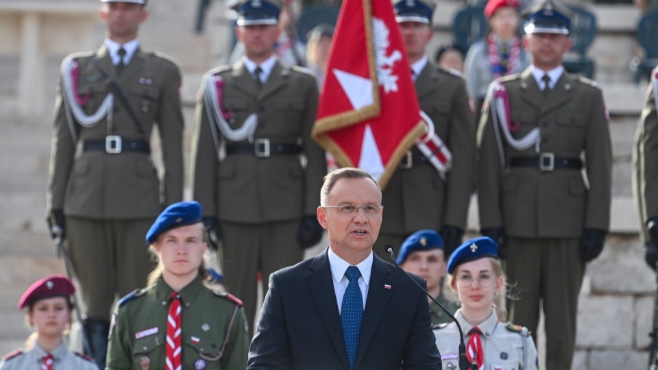 Prezydent Andrzej Duda wziął udział w uroczystościach na polskiej nekropolii pod Monte Cassino/fot: PAP, Piotr Nowak