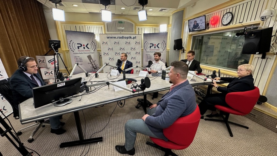 Debata przed wyborami do Parlamentu Europejskiego w Polskim Radiu PiK/fot. Tomasz Kaźmierski