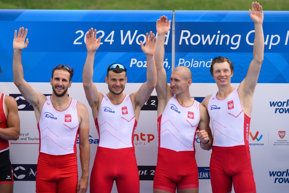 Czwórka podwójna pokazała się z dobrej strony przed IO/fot. PAP/Jakub Kaczmarczyk