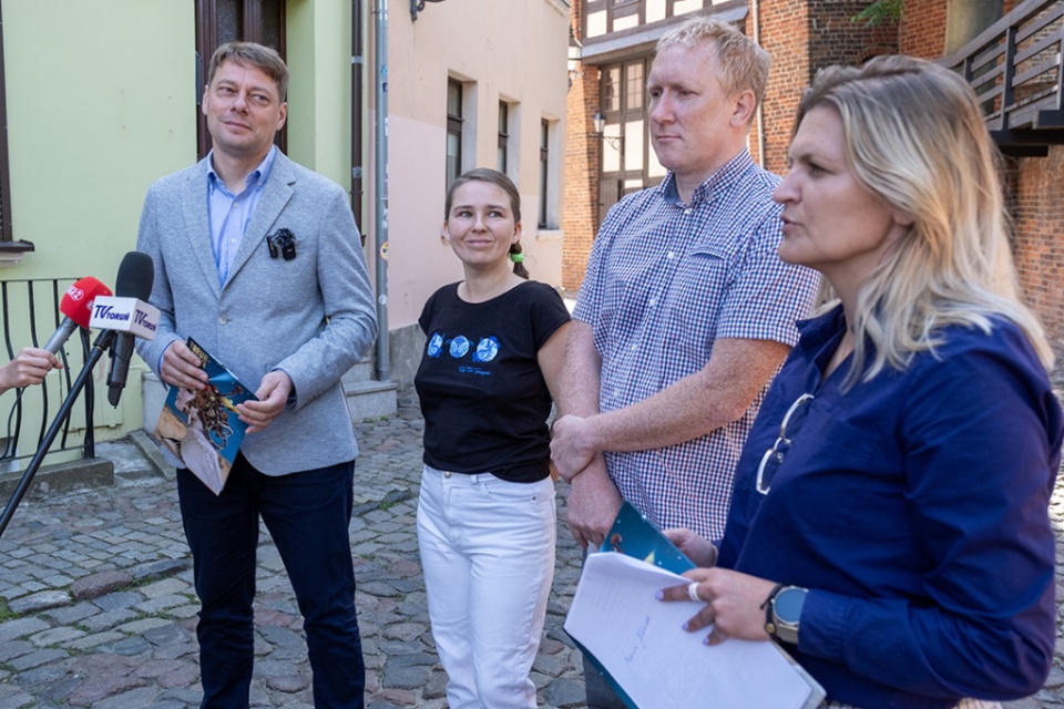 Konferencja prasowa przed Dniami Torunia/fot. Wojtek Szabelski, torun.pl