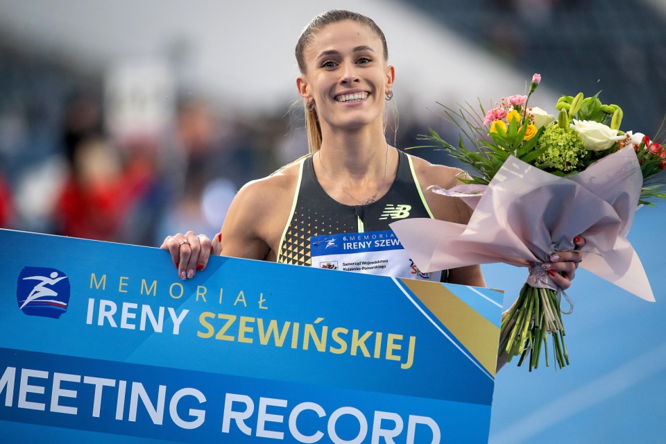 Natalia Kaczmarek znów okazała się bezkonkurencyjna dla rywalek/fot. PAP/Tytus Żmijewski