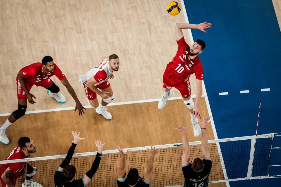 Nasi siatkarze lepsi od Argentyńczyków. Fot: FIVB.