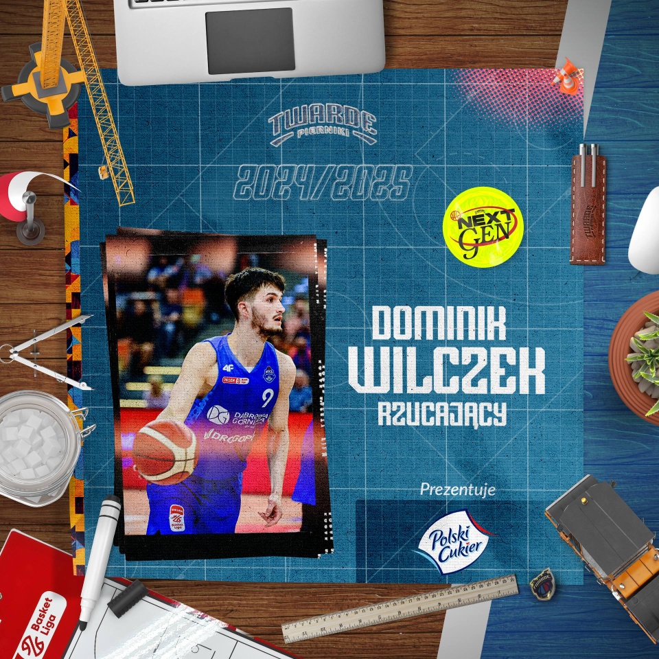 Dominik Wilczek w Toruniu.