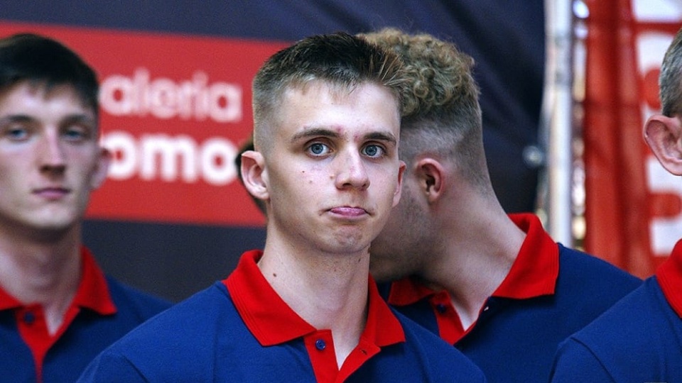 Antoni Kwasigroch otrzymał szansę gry w PlusLidze/fot.: Mateusz Bosiacki/BKS Visła Proline Bydgoszcz