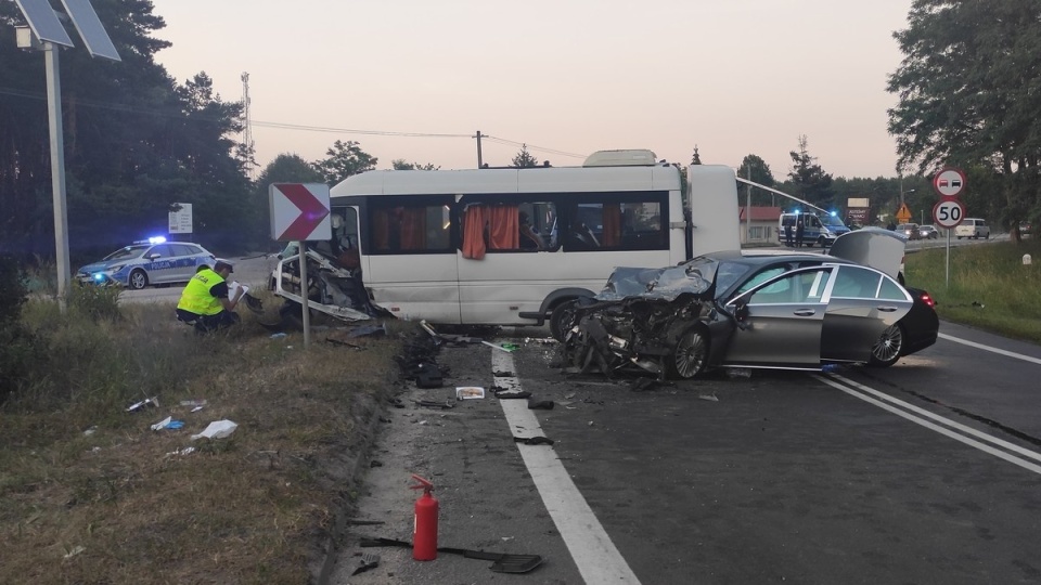 Na miejscu działało siedem zastępów straży pożarnej/fot. KMP Toruń