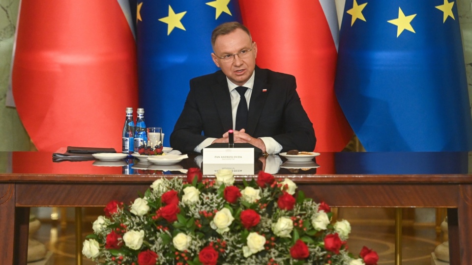 Prezydent RP Andrzej Duda podczas pierwszego posiedzenia Rady do spraw Strategicznych Projektów Rozwojowych, działającej w ramach Narodowej Rady Rozwoju, 1 bm. w Pałacu Prezydenckim w Warszawie/fot. Piotr Nowak, PAP