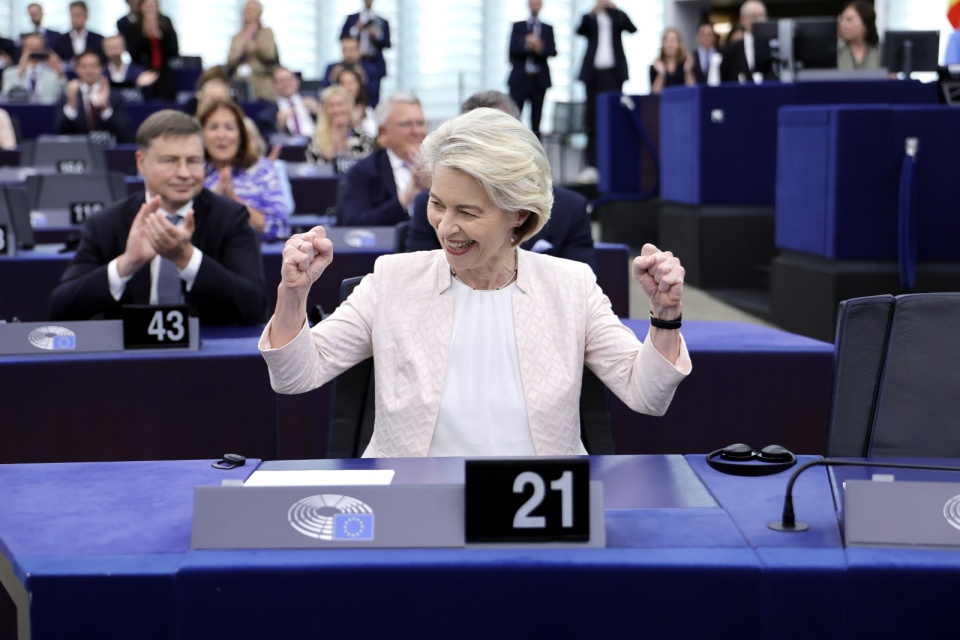Ursula von der Leyen/fot. Ronald Wittek/PAP/EPA