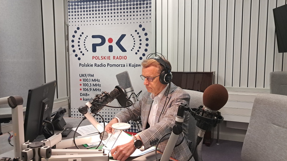 Gościem „Rozmowy Dnia” był prezes spółki Terminal Intermodalny Bydgoszcz Emilianowo/fot: Radosław Łączkowski
