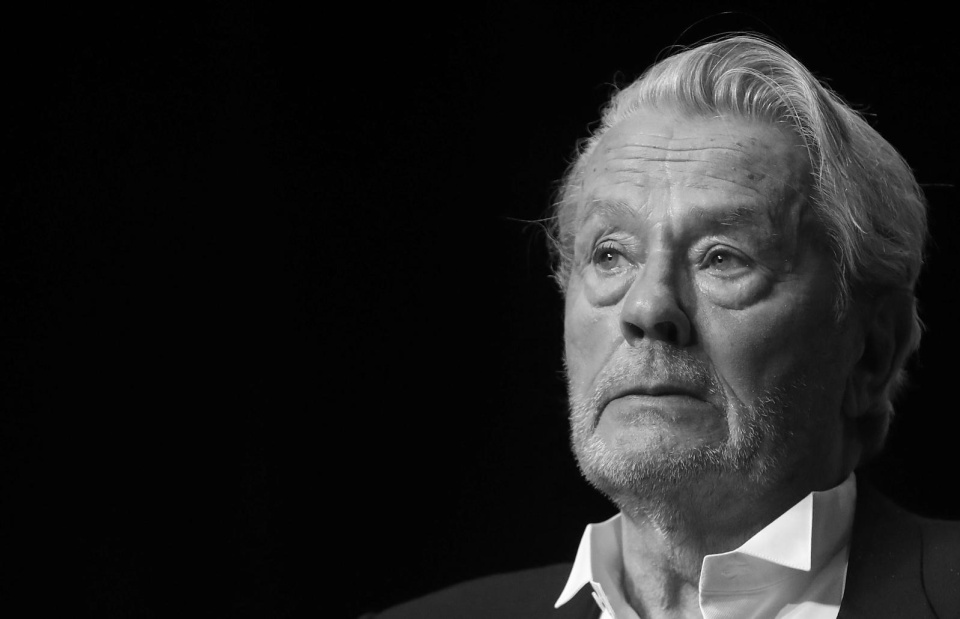 Alain Delon w 2019 roku/fot. Guillaume Horcajuelo/PAP/EPA