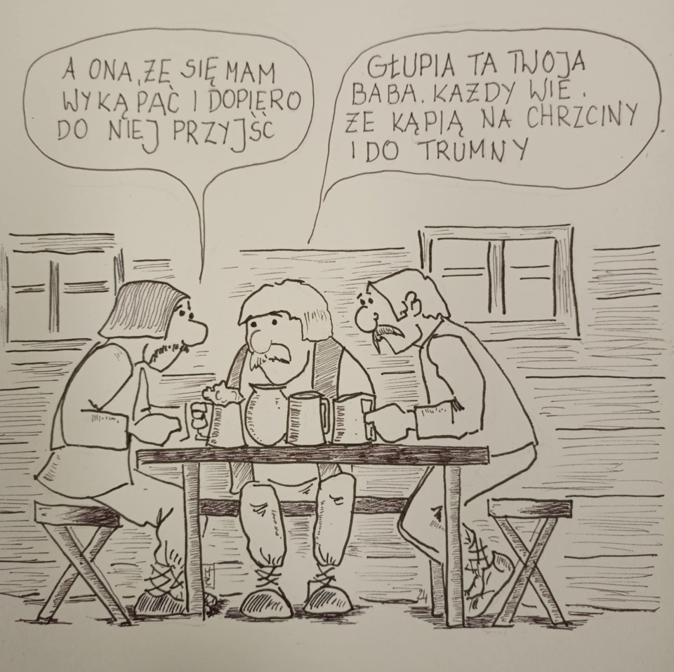 Jedna z prac Mariusza Żebrowskiego/fot. Marcin Doliński