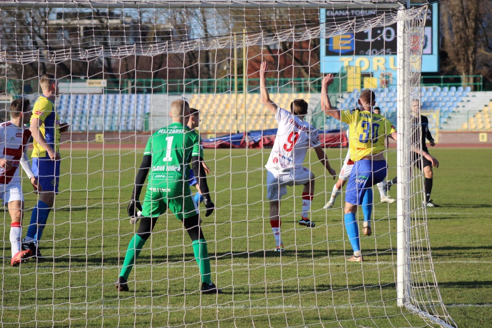 Torunianie przegrali z liderem tabeli Sokołem Kleczew 0:2/fot. Patryk Głowacki