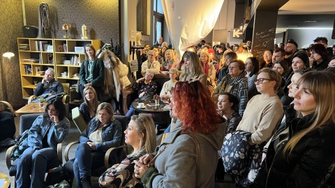 Tłumy na castingu do filmu "Morderstwo w Filharmonii" w Bydgoszczy. / Fot. Izabela Langner