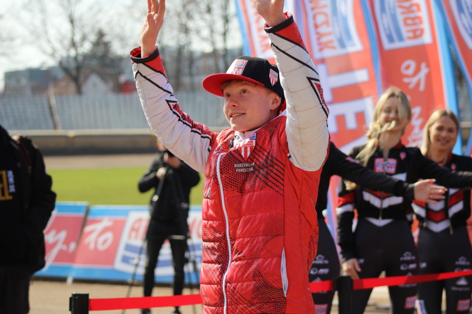 Maksymilian Pawełczak stanął na podium Srebrnego Kasku/fot. Archiwum/Patryk Głowacki