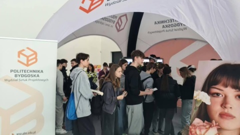Wydział Sztuk Projektowych prezentował niedawno swoją ofertę w ramach corocznych Wagarów z Politechniką Bydgoską. / Fot. WSP PB / Facebook