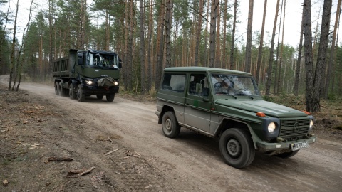 Czterech amerykańskich żołnierzy zaginęło 25 marca podczas ćwiczeń na poligonie w Podbrodziu, oddalonym o około 15-20 km od granicy Litwy z Białorusią/fot. PAP/Valdemar Doveiko