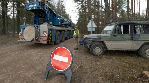 Czterech amerykańskich żołnierzy zaginęło 25 marca podczas ćwiczeń na poligonie w Podbrodziu, oddalonym o około 15-20 km od granicy Litwy z Białorusią/fot. PAP/Valdemar Doveiko