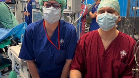 W Szpitalu Wojskowym w Bydgoszczy przeprowadzono pierwsze zabiegi przy użyciu robota da Vinci/fot. 10. Szpital Wojskowy w Bydgoszczy