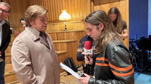 Filharmonia Pomorska, Park Kazimierza Wielkiego, a nawet siedziba Polskiego Radia PiK – te i wiele innych znanych lokalizacji będzie planem filmu powstającego w Bydgoszczy. Produkcja o roboczym tytule „Morderstwo w Filharmonii" już nabiera kształtów, o czym w czasie dnia prasowego opowiedział reżyser Maciej Hydr/fot. Izabela Langner