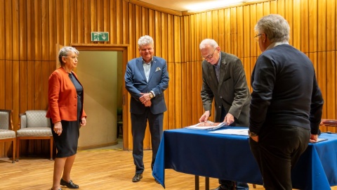 Obrady jury konkursu kompozytorskiego/fot. M.Kledzik, FP
