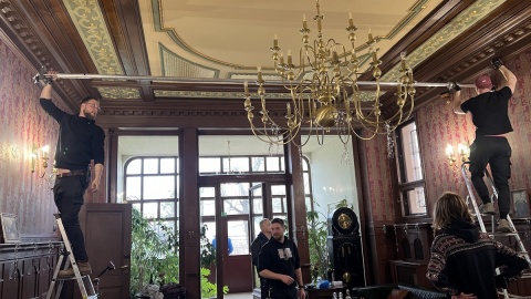 Plan zdjęciowy w Polskim Radiu PiK/fot. Izabela Langner