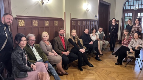 Plan zdjęciowy w Polskim Radiu PiK/fot. Izabela Langner