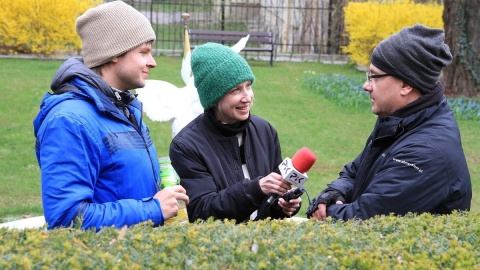Plan zdjęciowy w Polskim Radiu PiK/fot. Piotr Walczak