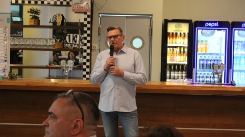 Spotkanie dotyczące wydania albumu „X Dekad Sportu Żużlowego w Bydgoszczy” /fot. Patryk Głowacki
