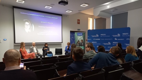 W WSG w Bydgoszczy odbyła się konferencja „Kompetencje przyszłości w zawodach prawniczych”/fot: Agata Raczek