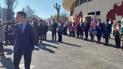 Uroczystości upamiętniające rocznicę Zbrodni Katyńskiej w Bydgoszczy. / Fot. Jolanta Fischer